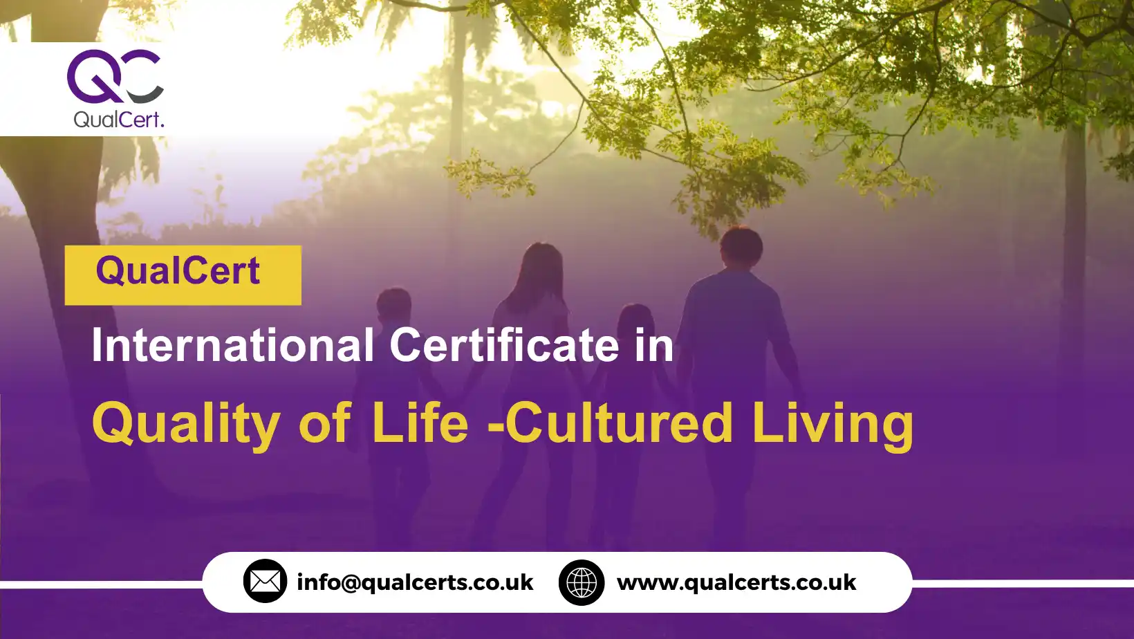 QualCert International Certificate in Quality of Life -Cultured Living