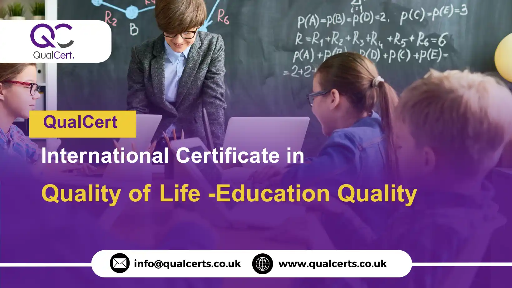 QualCert International Certificate in Quality of Life -Education Quality