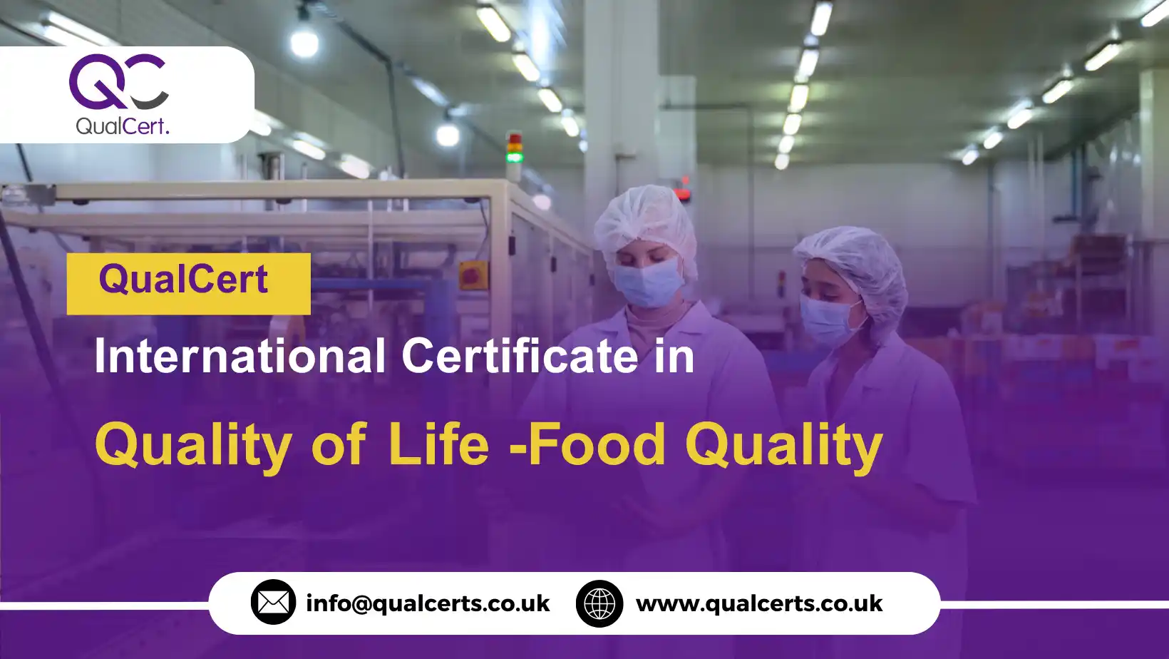 QualCert International Certificate in Quality of Life -Food Quality
