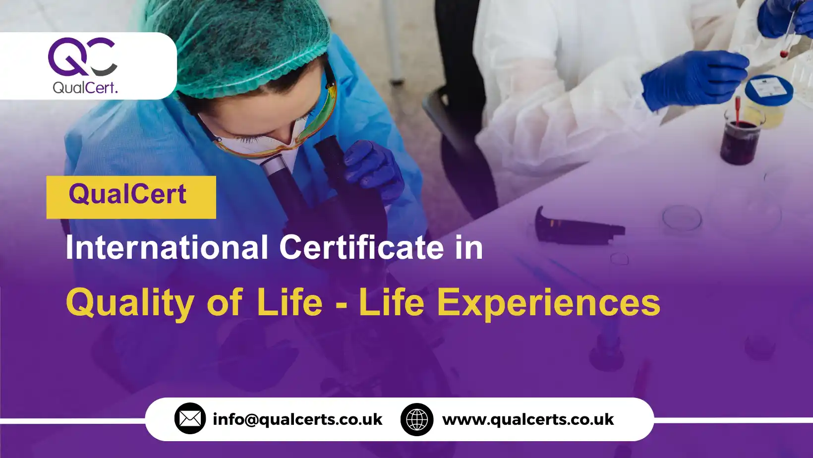 QualCert International Certificate in Quality of Life - Life Experiences