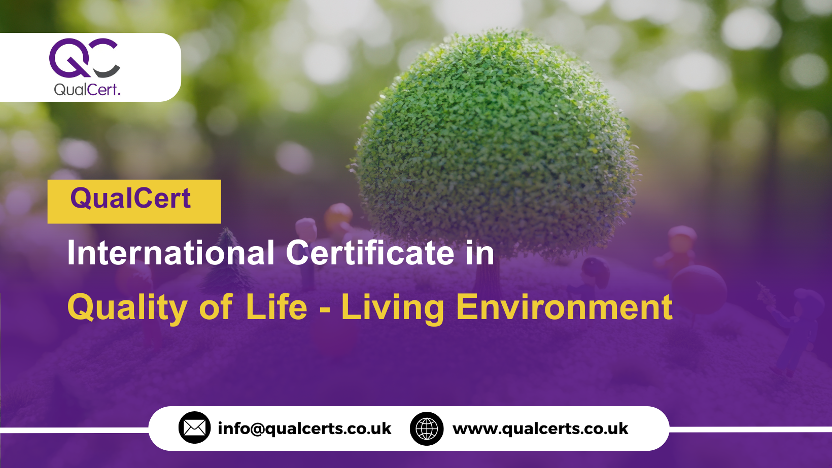 QualCert International Certificate in Quality of Life - Living Environment