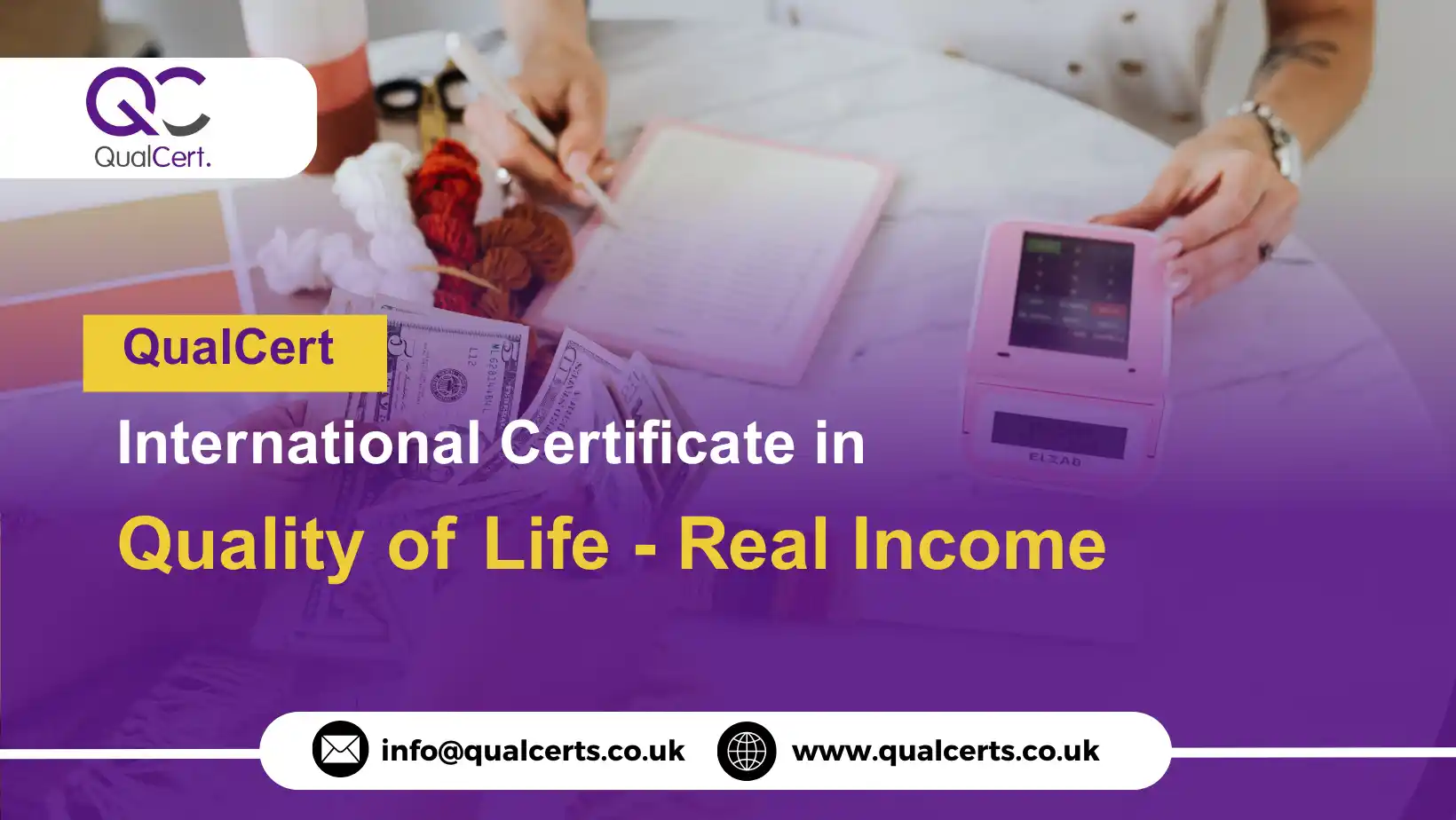 QualCert International Certificate in Quality of Life - Real Income