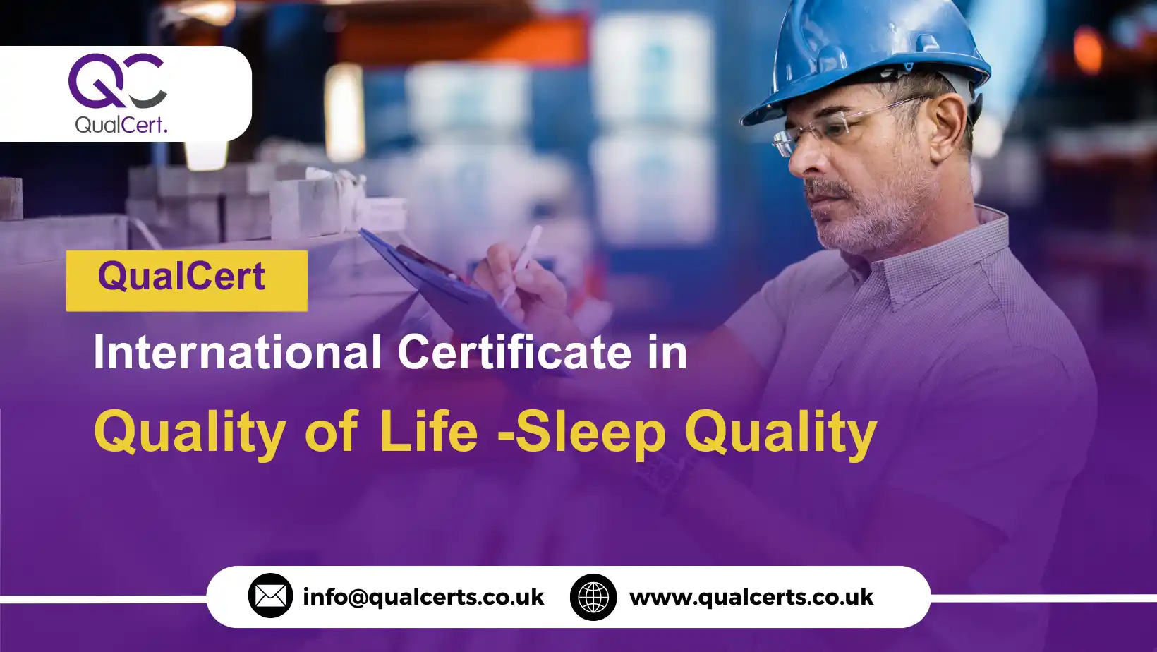 QualCert International Certificate in Quality of Life -Sleep Quality