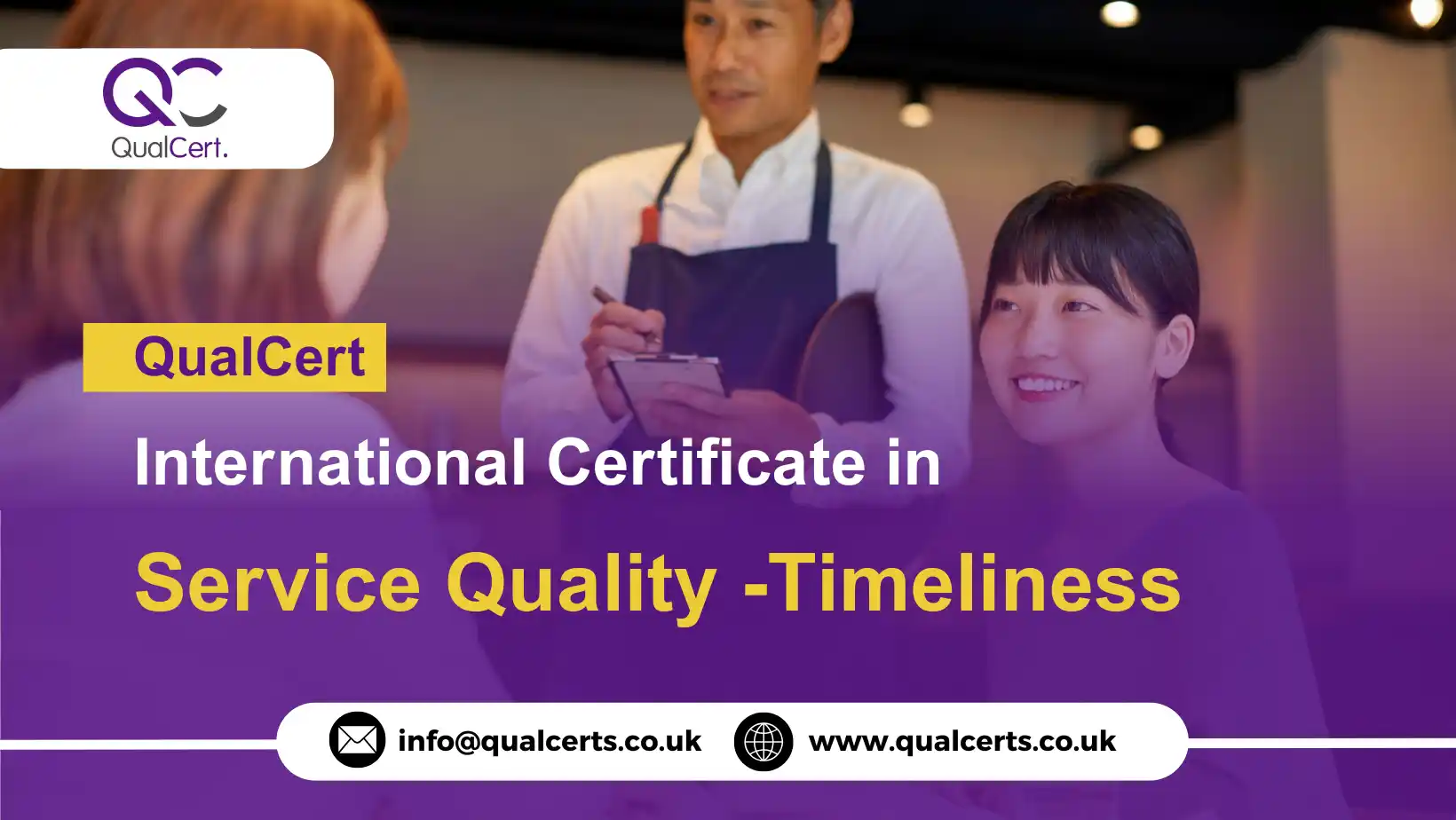 QualCert International Certificate in Service Quality -Timeliness