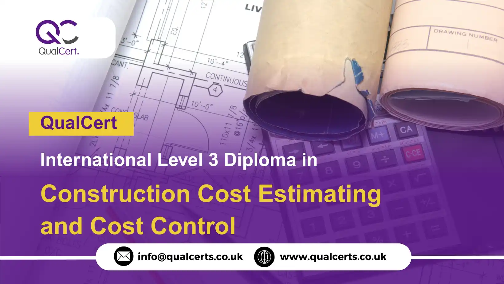 QualCert International Level 3 Diploma in Construction Cost Estimating and Cost Control