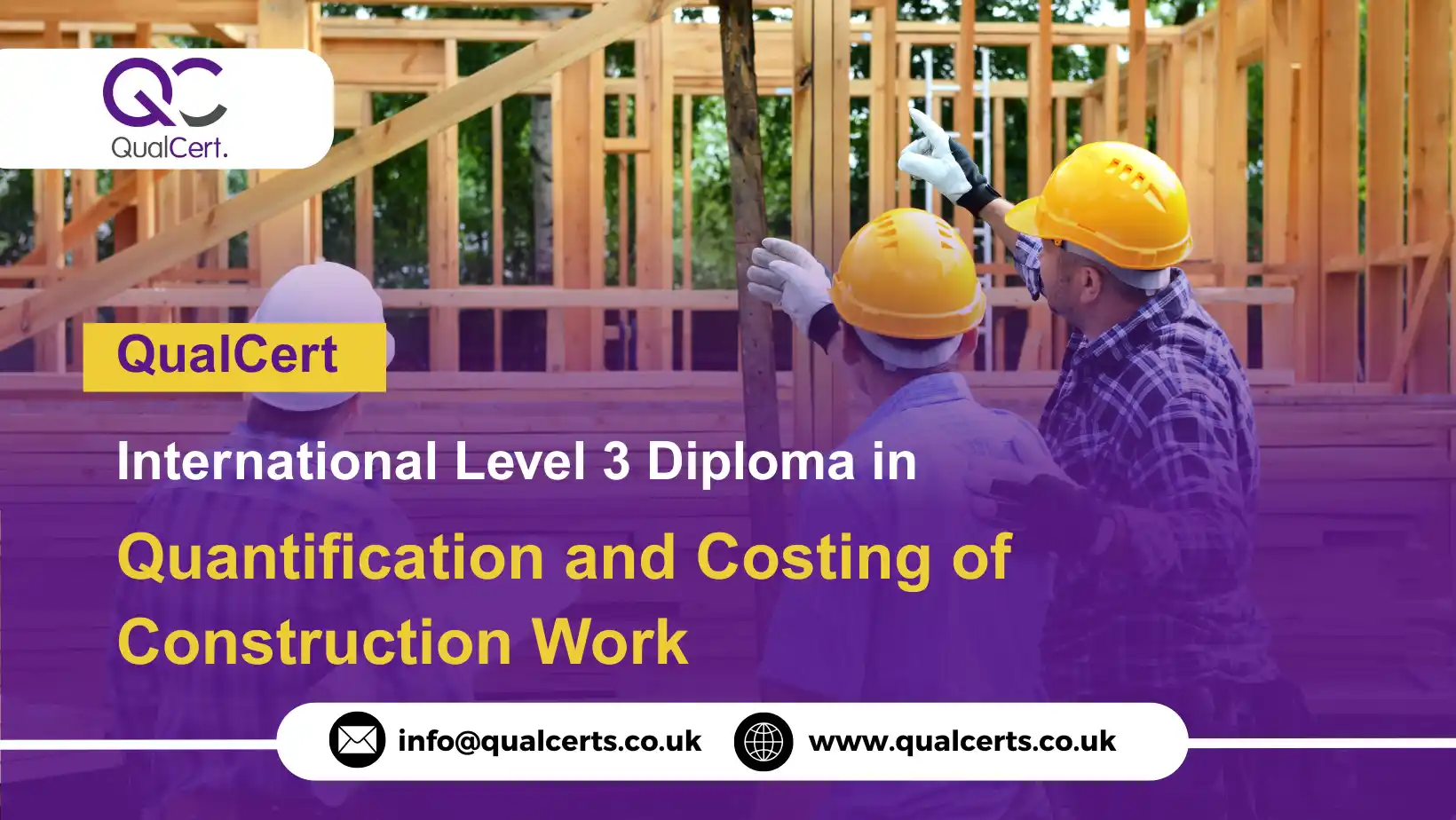 QualCert International Level 3 Diploma in Quantification and Costing of Construction Work