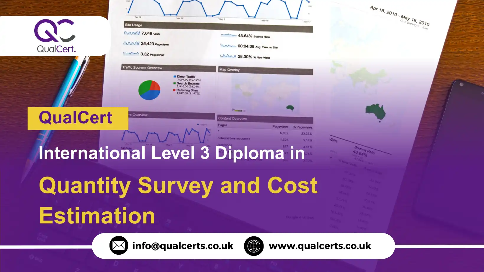 QualCert International Level 3 Diploma in Quantity Survey and Cost Estimation