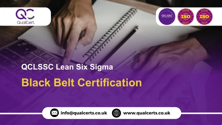 QCLSSC Lean Six Sigma Black Belt Certification
