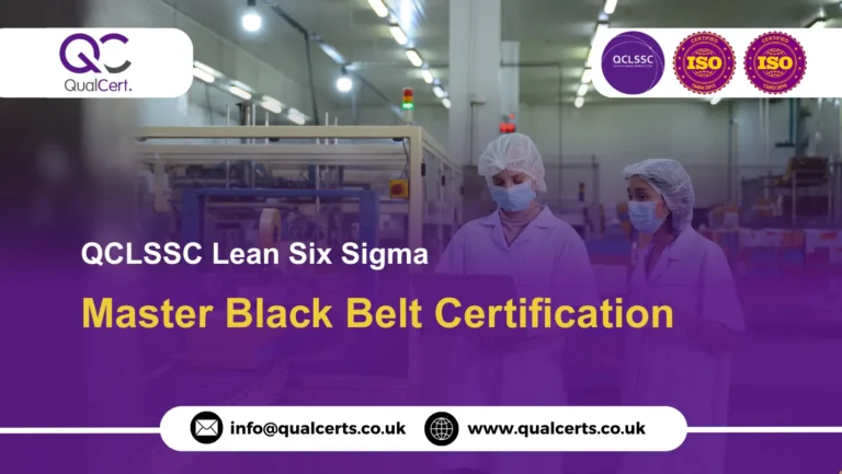 QCLSSC Lean Six Sigma Master Black Belt Certification
