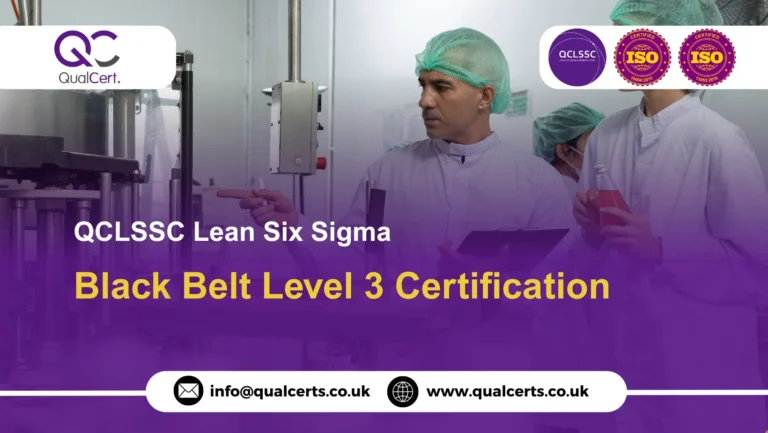 QCLSSC Six Sigma Black Belt Level 3 Certification