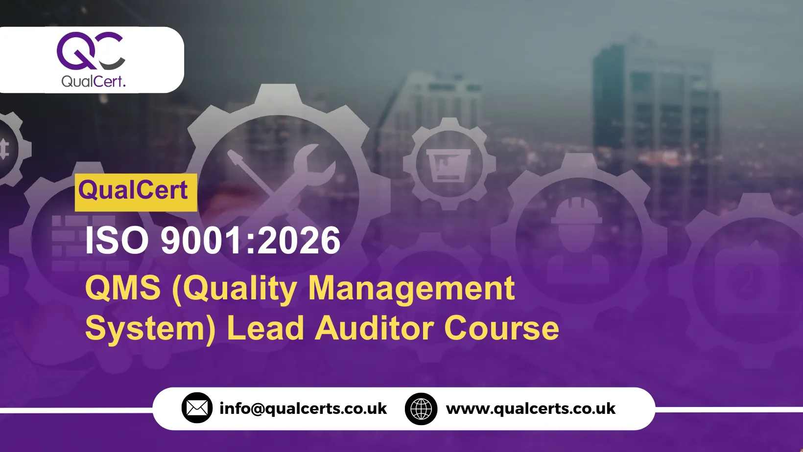 ISO 9001:2026 QMS (Quality Management System) Lead Auditor Course
