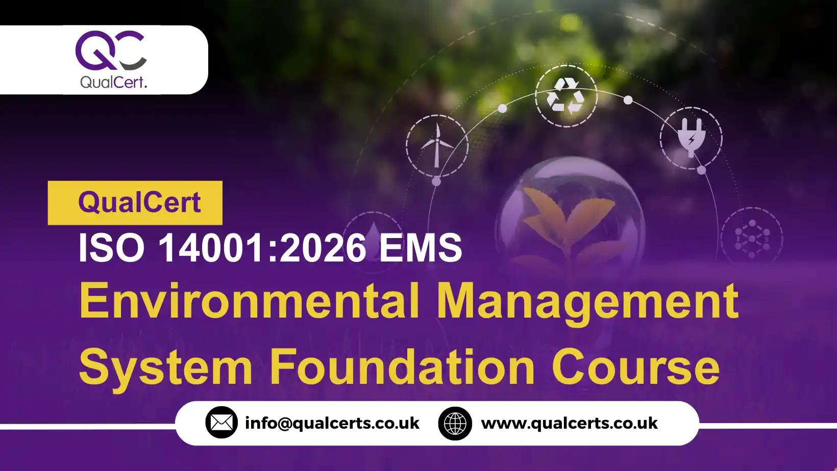 QualCert ISO 140012026 EMS (Environmental Management System) Foundation Course