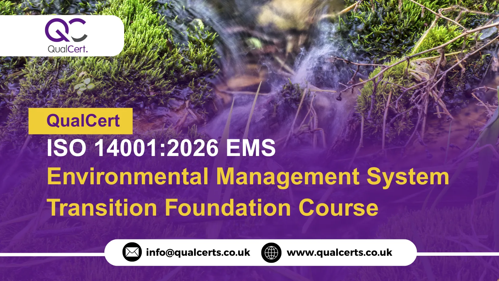 QualCert ISO 14001:2026 EMS (Environmental Management System) Transition Foundation Course
