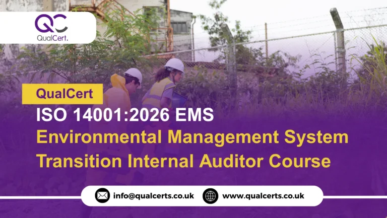 QualCert ISO 14001:2026 EMS (Environmental Management System) Transition Internal Auditor Course