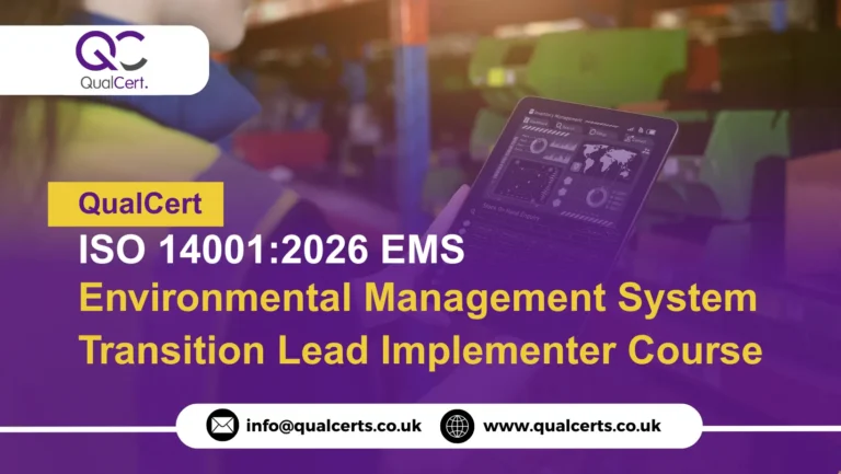 QualCert ISO 14001:2026 EMS (Environmental Management System) Transition Lead Implementer Course
