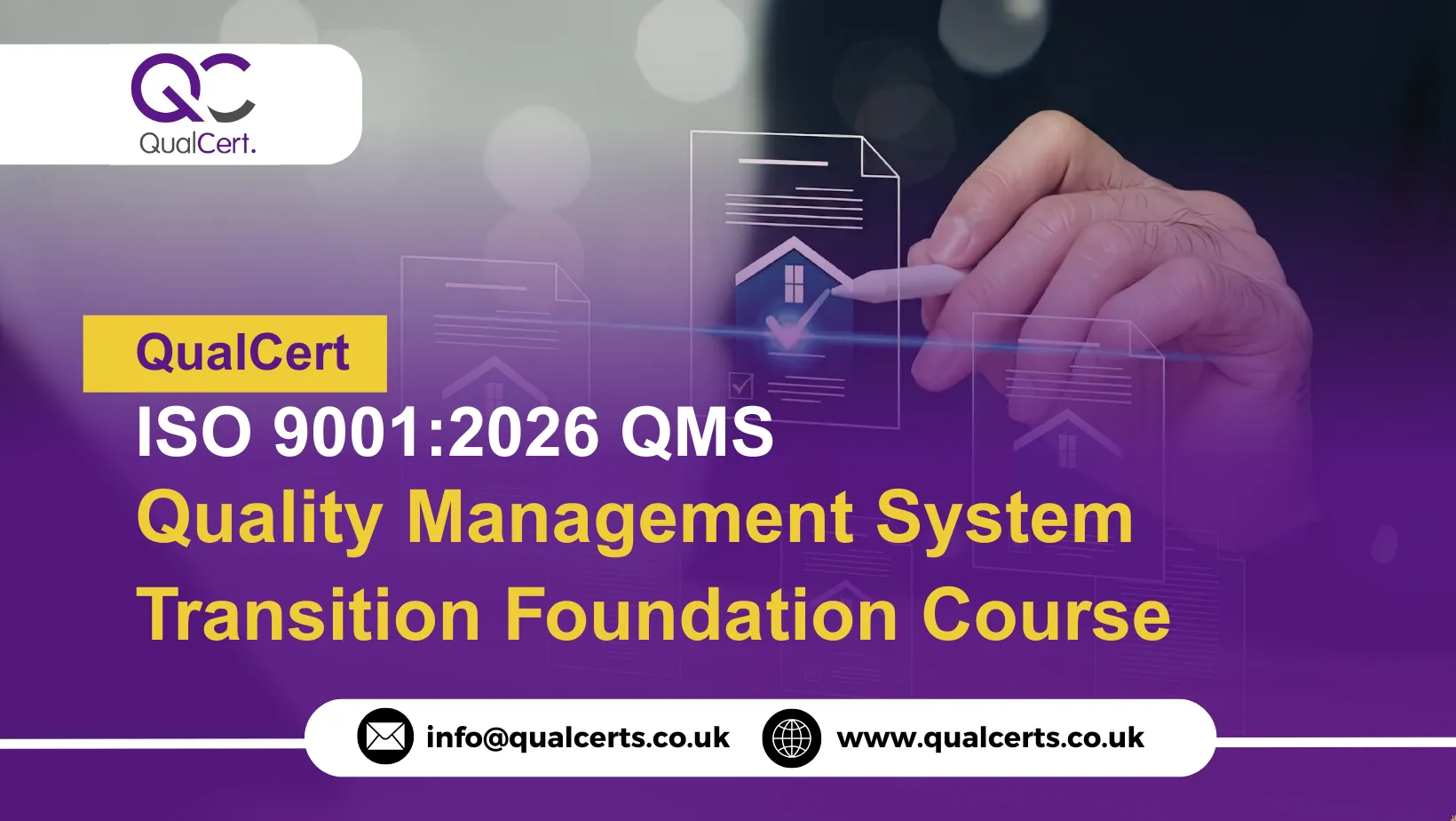 QualCert ISO 9001:2026 QMS (Quality Management System) Transition Foundation Course